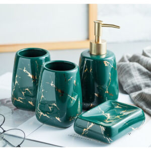 Ceramic 4 Pieces Bathroom Set